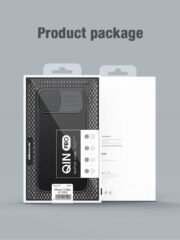 NILLKIN Qin Pro Series Shockproof Case for iPhone 15 Plus Card Holder PU Leather Flip Cover with Sliding Lens Guard by The Case Factory