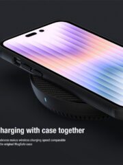 NILLKIN Frosted Shield Pro for iPhone 15 Pro Max Case Anti-drop Phone Cover | Compatible with MagSafe by The Case Factory