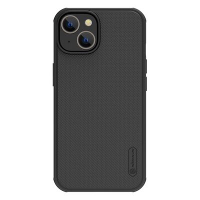 NILLKIN Frosted Shield Pro for iPhone 15 Anti-scratch Phone Case Matte Cover | Compatible with MagSafe Black iPhone 15 by The Case Factory