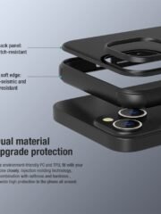 NILLKIN Frosted Shield Pro for iPhone 15 Anti-scratch Phone Case Matte Cover | Compatible with MagSafe by The Case Factory