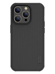 NILLKIN Frosted Shield Pro for iPhone 15 Pro Case Drop-proof Phone Cover | Compatible with MagSafe Black iPhone 15 Pro by The Case Factory