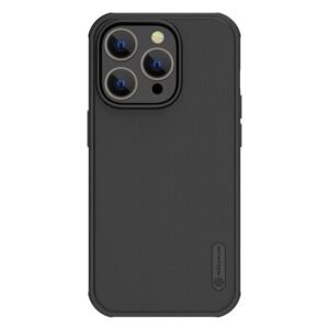 NILLKIN Frosted Shield Pro for iPhone 15 Pro Case Drop-proof Phone Cover | Compatible with MagSafe Black iPhone 15 Pro by The Case Factory