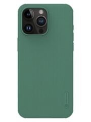 NILLKIN Frosted Shield Pro for iPhone 15 Pro Case Drop-proof Phone Cover | Compatible with MagSafe Green iPhone 15 Pro by The Case Factory