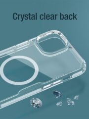 NILLKIN Nature Pro Series for iPhone 15 Clear Phone Case Magnetic Cover | Compatible with MagSafe by The Case Factory