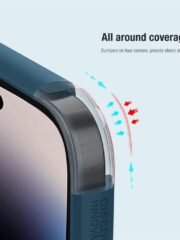 NILLKIN Super Frosted Shield Pro for iPhone 15 Pro Phone Case PC Matte Phone Cover (Logo Hole Design) by The Case Factory