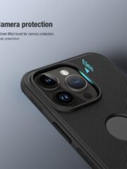 NILLKIN Super Frosted Shield Pro for iPhone 15 Pro Phone Case PC Matte Phone Cover (Logo Hole Design) by The Case Factory