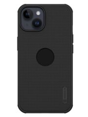 NILLKIN Super Frosted Shield Pro for iPhone 15 Case Anti-scratch Matte Phone Cover (Logo Hole Design) Black iPhone 15 by The Case Factory