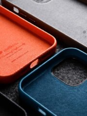 MELKCO For iPhone 15 Case Premium Genuine Cow Leather Phone Cover | Compatible with MagSafe by The Case Factory