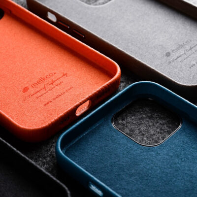 MELKCO For iPhone 14 Plus Case Premium Genuine Cow Leather Phone Cover | Compatible with MagSafe by The Case Factory