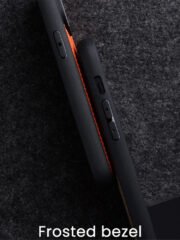 MELKCO For iPhone 15 Pro Case Genuine Cow Leather Coated Phone Cover by The Case Factory