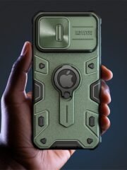 NILLKIN CamShield Armor Case for iPhone 15 Pro Max Slide Camera Protection Phone Cover by The Case Factory