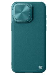 NILLKIN CamShield Prop For iPhone 15 Pro Max Case Lens Cover PU Leather Magnetic Phone Cover by The Case Factory