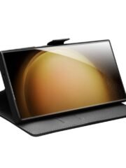 QIALINO For Samsung Galaxy S23+ Wallet Case Genuine Leather Magnetic Closure Flip Phone Cover by The Case Factory