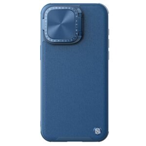 NILLKIN CamShield Prop for iPhone 15 Pro Case Lens Cover PU Leather Phone Cover by The Case Factory