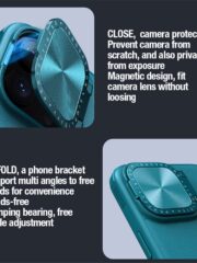 NILLKIN CamShield Prop for iPhone 15 Pro Case Lens Cover PU Leather Phone Cover by The Case Factory