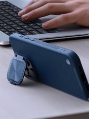 NILLKIN CamShield Prop for iPhone 15 Pro Case Lens Cover Magnetic PU Leather Phone Protector by The Case Factory