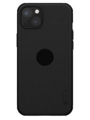 NILLKIN Super Frosted Shield Pro for iPhone 15 Plus Matte Phone Case Hard Cover (Logo Hole Design) Black iPhone 15 Plus by The Case Factory