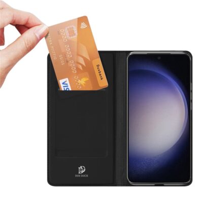 DUX DUCIS Skin Pro Series For Samsung Galaxy S24 Case Card Holders Leather Phone Cover by The Case Factory