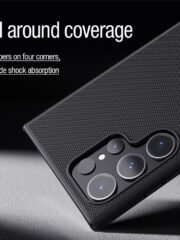 NILLKIN Frosted Shield Pro for Samsung Galaxy S24 Ultra Case Magnetic PC-TPU Anti-drop Phone Protector by The Case Factory