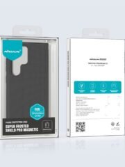 NILLKIN Frosted Shield Pro for Samsung Galaxy S24 Ultra Case Magnetic PC-TPU Anti-drop Phone Protector by The Case Factory