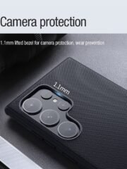 NILLKIN Frosted Shield Pro for Samsung Galaxy S24 Ultra Case Magnetic PC-TPU Anti-drop Phone Protector by The Case Factory