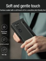 NILLKIN Flex Pure Fold Case for Samsung Galaxy Z Fold5 Silicone-PC Phone Cover with Stylus Pen by The Case Factory