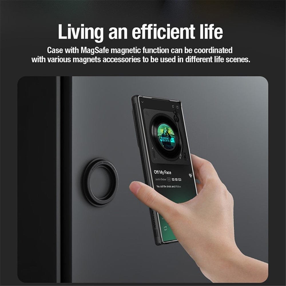 NILLKIN CamShield Pro Case for Samsung Galaxy S24 Ultra Case Magnetic Phone Cover with Slide Camera Lid by The Case Factory