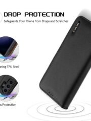 DUX DUCIS Hivo Series for Samsung Galaxy S24 Ultra Case Cowhide Leather Wallet Flip Cover by The Case Factory