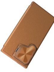 NILLKIN Qin Prop Series for Samsung Galaxy S24+ Leather Case Kickstand Card Holder Phone Cover by The Case Factory