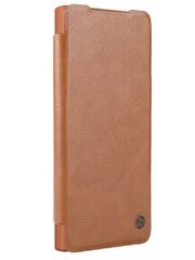 NILLKIN Qin Prop Series for Samsung Galaxy S24+ Leather Case Kickstand Card Holder Phone Cover by The Case Factory
