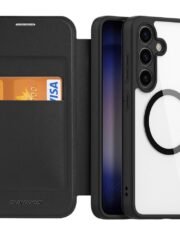 DUX DUCIS Skin X Pro Series For Samsung Galaxy S24 Leather Case Flip Cover | Compatible with MagSafe by The Case Factory