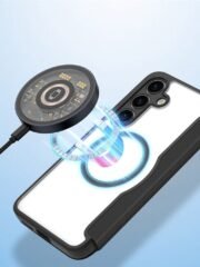 DUX DUCIS Skin X Pro Series For Samsung Galaxy S24 Leather Case Flip Cover | Compatible with MagSafe by The Case Factory