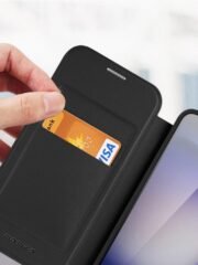 DUX DUCIS Skin X Pro Series For Samsung Galaxy S24 Leather Case Flip Cover | Compatible with MagSafe by The Case Factory