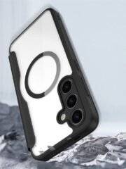 DUX DUCIS Skin X Pro Series For Samsung Galaxy S24 Leather Case Flip Cover | Compatible with MagSafe by The Case Factory