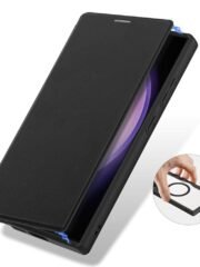 DUX DUCIS Skin X Pro Series For Samsung Galaxy S24 Ultra Leather Case Flip Cover | Compatible with MagSafe by The Case Factory