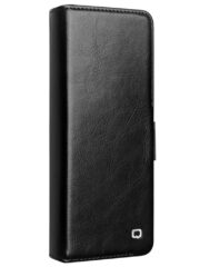 QIALINO For Samsung Galaxy Z Fold4 Wallet Case Waxy Genuine Leather Flip Phone Cover with Magnetic Closure by The Case Factory
