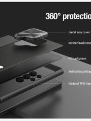 NILLKIN CamShield Prop For Samsung Galaxy S24 Ultra Case with Kickstand | Compatible with MagSafe by The Case Factory