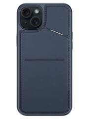 DUX DUCIS Rafi II Series for iPhone 15 Plus Kickstand Case RFID Blocking Card Holder Magnetic Phone Cover by The Case Factory