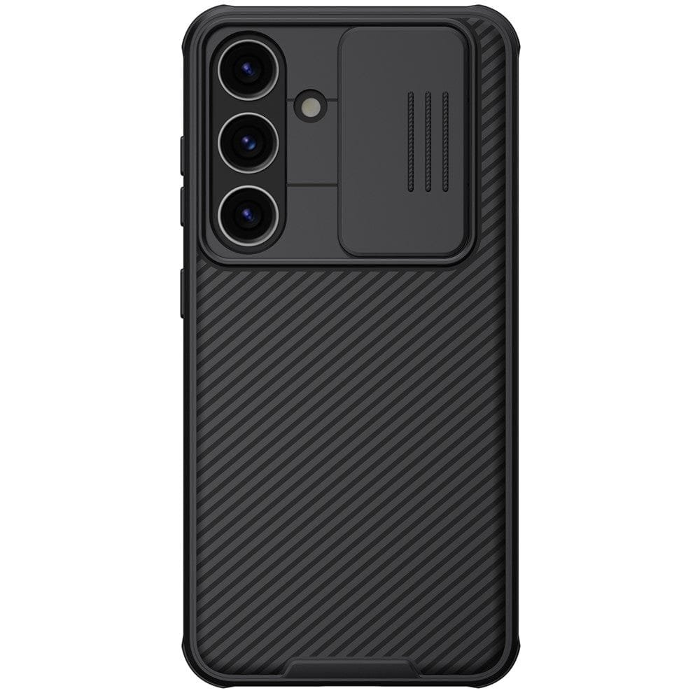 NILLKIN CamShield Pro Case for Samsung Galaxy S24 Shell Magnetic PC-TPU Phone Cover Black Samsung Galaxy S24 by The Case Factory