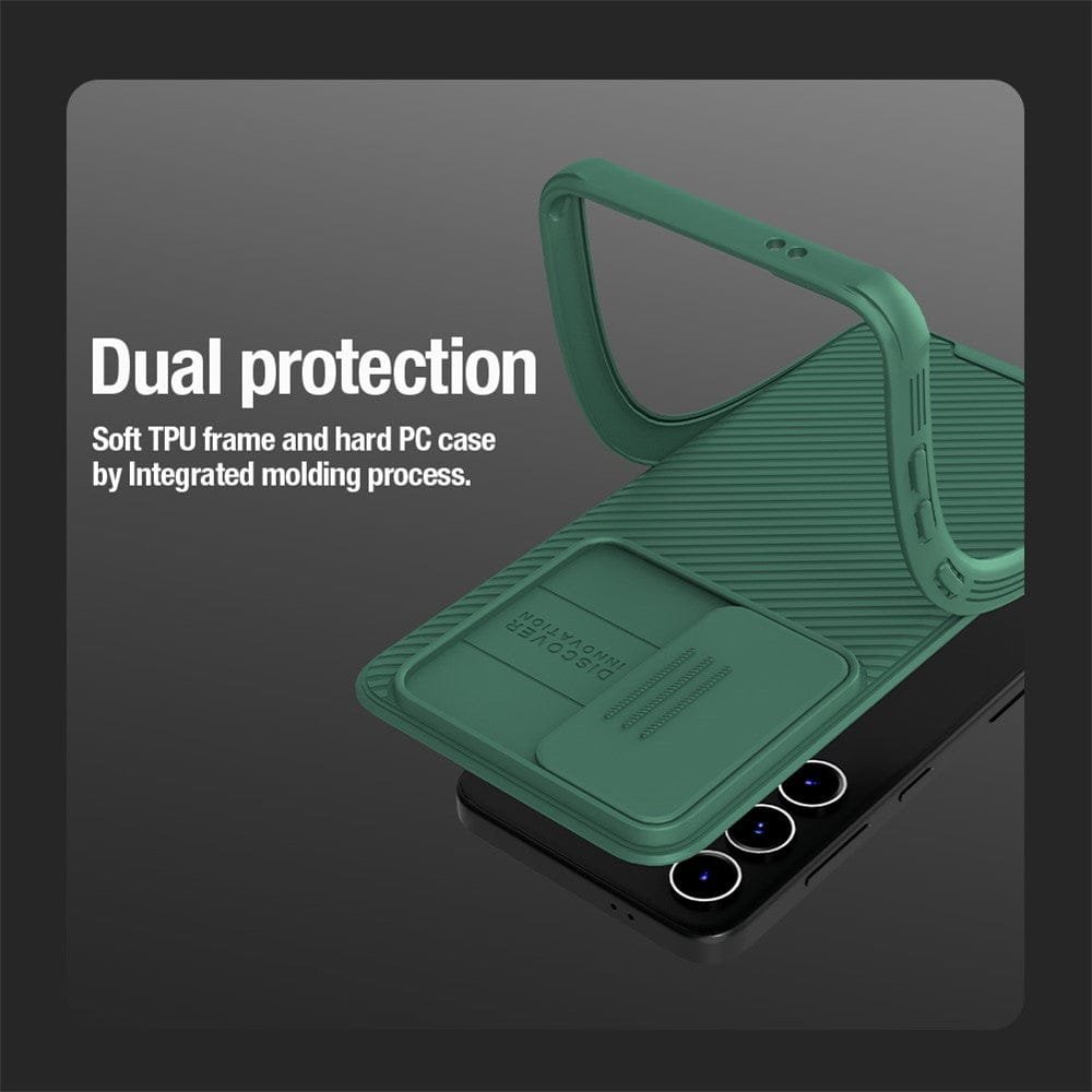 NILLKIN CamShield Pro Case for Samsung Galaxy S24 Shell Magnetic PC-TPU Phone Cover by The Case Factory