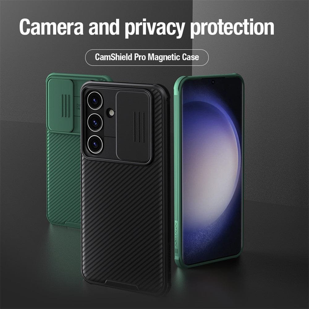 NILLKIN CamShield Pro Case for Samsung Galaxy S24 Shell Magnetic PC-TPU Phone Cover by The Case Factory