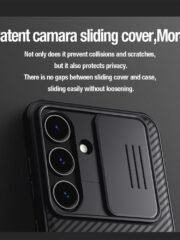 NILLKIN CamShield Pro Case for Samsung Galaxy S24+ Magnetic Phone Cover with Slide Camera Lid by The Case Factory