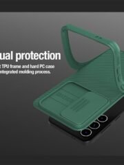 NILLKIN CamShield Pro Case for Samsung Galaxy S24+ Magnetic Phone Cover with Slide Camera Lid by The Case Factory