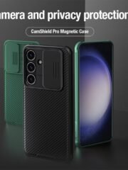 NILLKIN CamShield Pro Case for Samsung Galaxy S24+ Magnetic Phone Cover with Slide Camera Lid by The Case Factory
