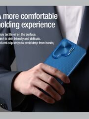 NILLKIN CamShield Prop Series for Samsung Galaxy S24+ Case Slim-Fit PC-TPU Kickstand Cover by The Case Factory