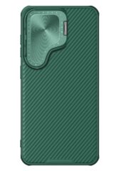 NILLKIN CamShield Prop Magnetic Series for Samsung Galaxy S24 Phone Case Lens Cover Kickstand Back Shell Green Samsung Galaxy S24 by The Case Factory