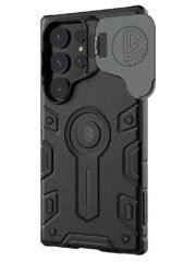 NILLKIN CamShield Armor Prop Case for Samsung Galaxy S24 Ultra Camera Lid PC-TPU Cover | Compatible with MagSafe by The Case Factory