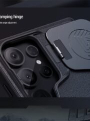 NILLKIN CamShield Armor Prop Case for Samsung Galaxy S24 Ultra Camera Lid PC-TPU Cover | Compatible with MagSafe by The Case Factory