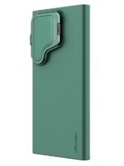 NILLKIN Camshield Silky Prop for Samsung Galaxy S24 Ultra Silicone-PC Phone Case Lens Cover Kickstand by The Case Factory