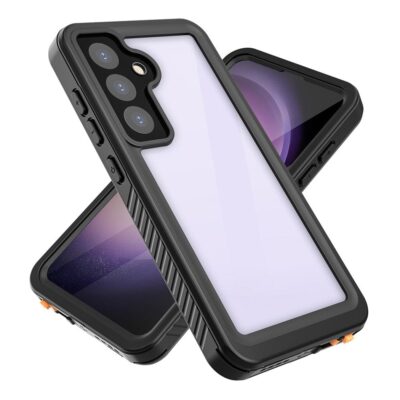 REDPEPPER FS Series for Samsung Galaxy S24 IP68 Waterproof Case Clear Back Phone Cover by The Case Factory